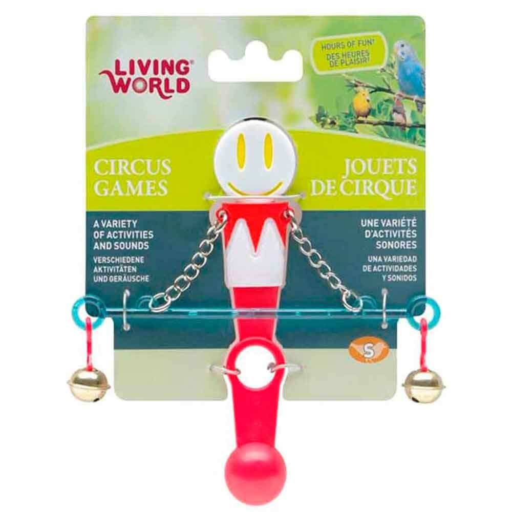 Lw Kuş Oyuncağı Denge Çubuğu - Kırmızı beyaz 080605809512 Living World Kuş Oyuncakları Amazon Pet Center
