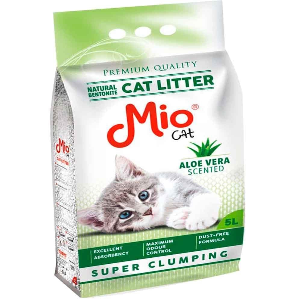 Mio Kedi Kumu İnce Taneli Topaklaşan Aloe Vera Kokulu 5 Lt 8680067145146 Amazon Pet Center