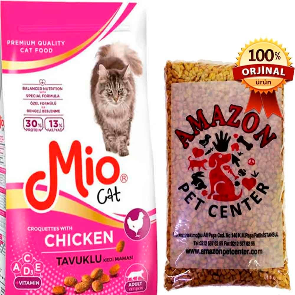 Mio Tavuklu Yetişkin Kedi Maması Açık 1 Kg 32126587 Amazon Pet Center