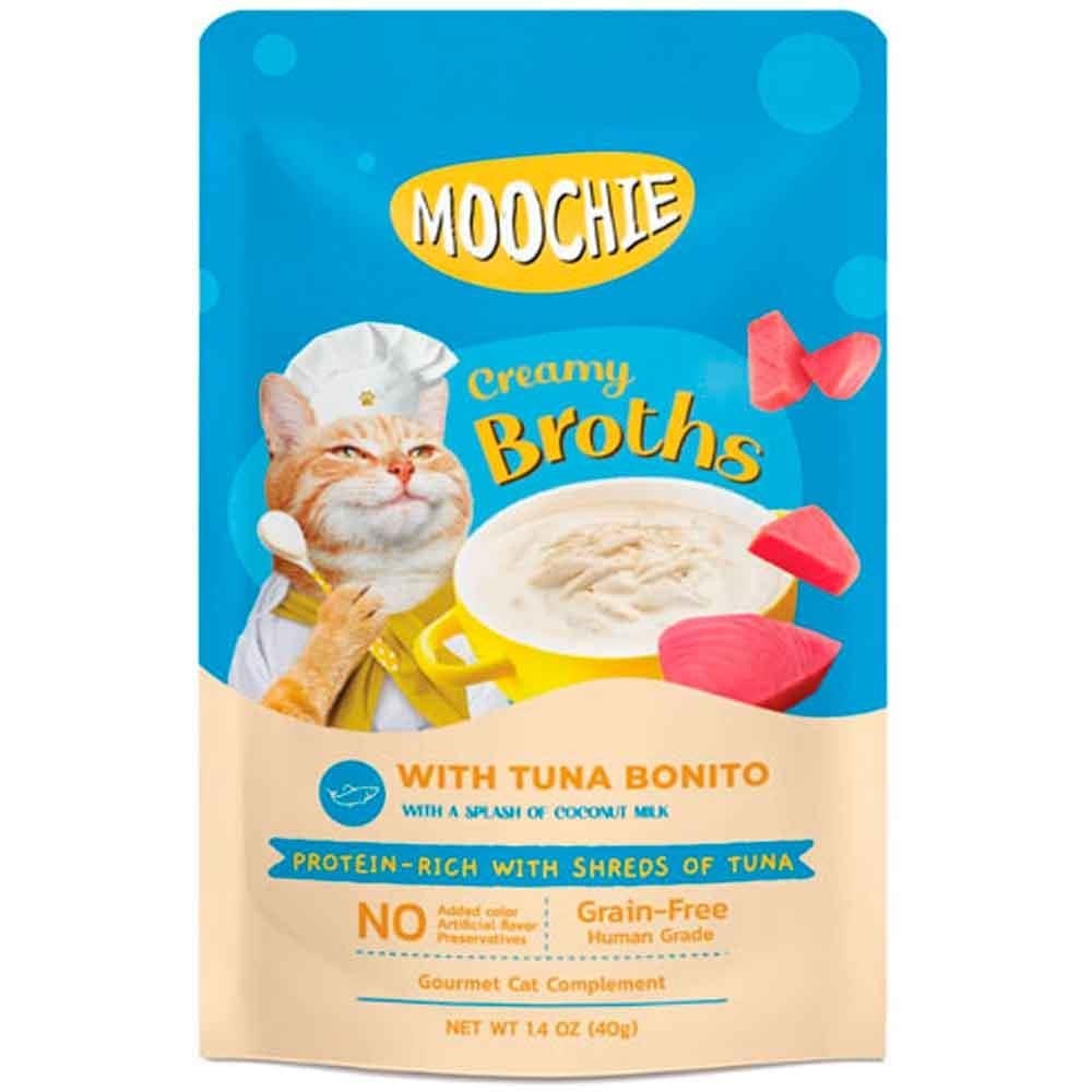 Moochie Kedi Çorbası Parça Ton Balığı Torik Tahılsız 40 Gr 8859710202004 Amazon Pet Center