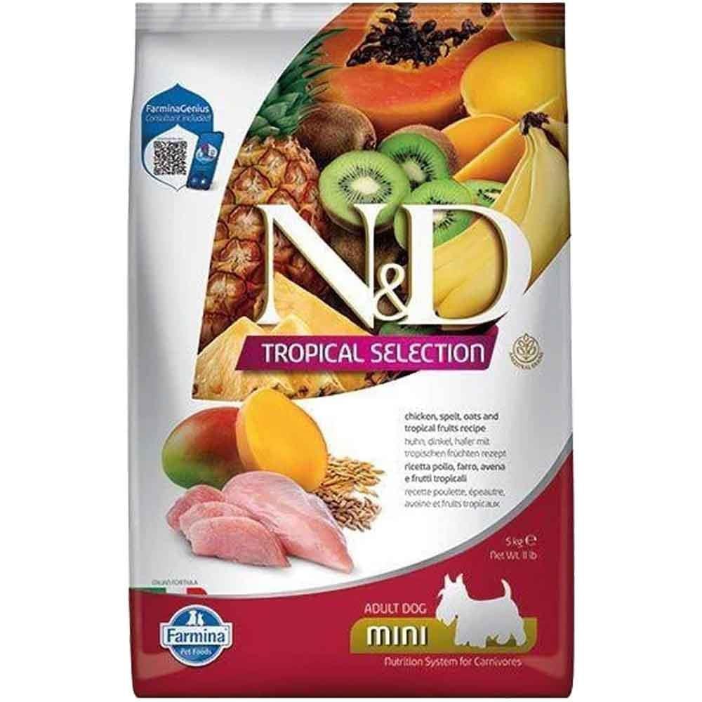 ND Tropical Meyveli Mini Irk Köpek Maması Tavuklu 1.5 Kg 8010276042231 Amazon Pet Center