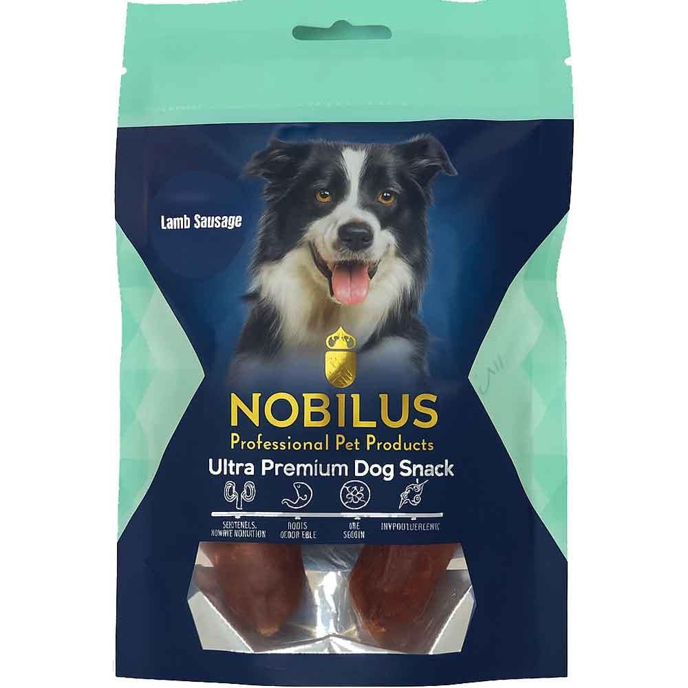 Nobilus Köpek Ödül Maması Kuzu Etli Sosis 80 Gr 8683659925157 Amazon Pet Center