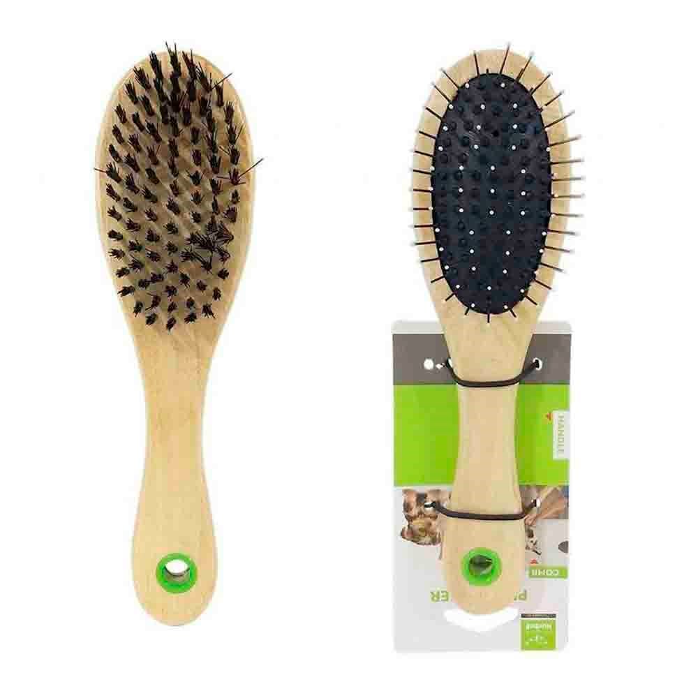 Nunbell Çift Kedi ve Köpek İçin Taraflı Oval Fırça 6927056040023 Amazon Pet Center