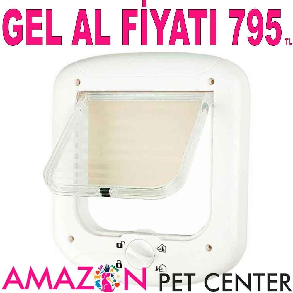 Pawise Kedi Kapısı Dört Yollu 31 cm 21690006 Amazon Pet Center