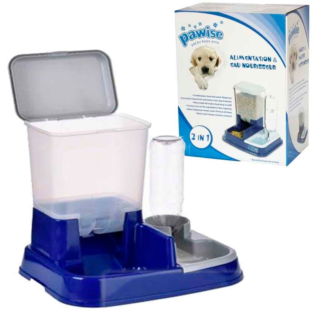 Pawise Otomatik Mama Ve Su Kabı 30x40x20 Cm 8886467510588 Pawise Otomatik Köpek Mama Ve Su Kapları Amazon Pet Center