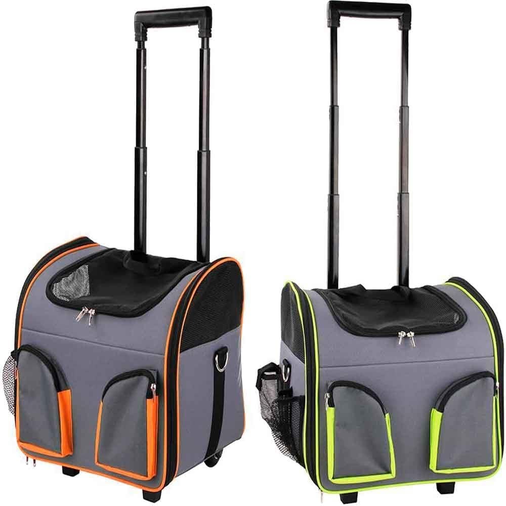 Pawise Trolley Tekerlekli Kedi ve Köpek Taşıma Çantası 8886467525025 Amazon Pet Center