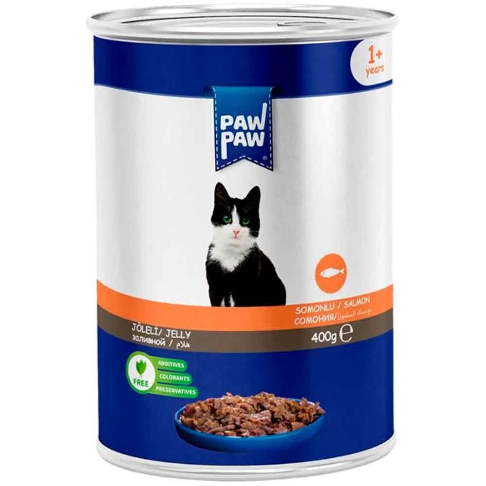 Pawpaw Kedi Konservesi Somonlu 400 Gr 8681692801032 Amazon Pet Center