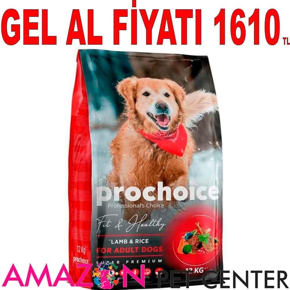Pro Choice Lamb Kuzu Eti ve Pirinçli Köpek Maması 12 Kg 18707007 Amazon Pet Center
