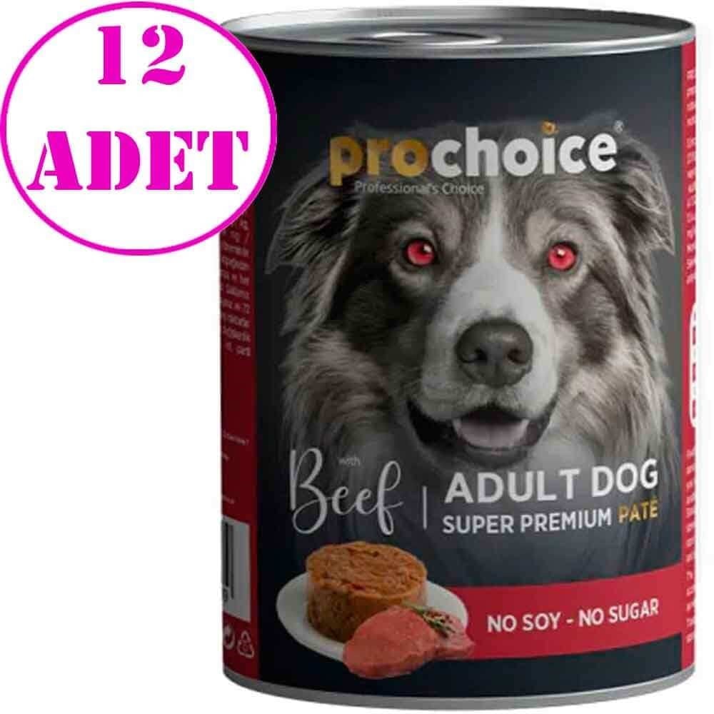 Pro Choice Sığır Etli Ezme Köpek Konservesi 400 Gr 12 AD 32129885 Pro Choice Yetişkin Köpek Konserveleri Amazon Pet Center