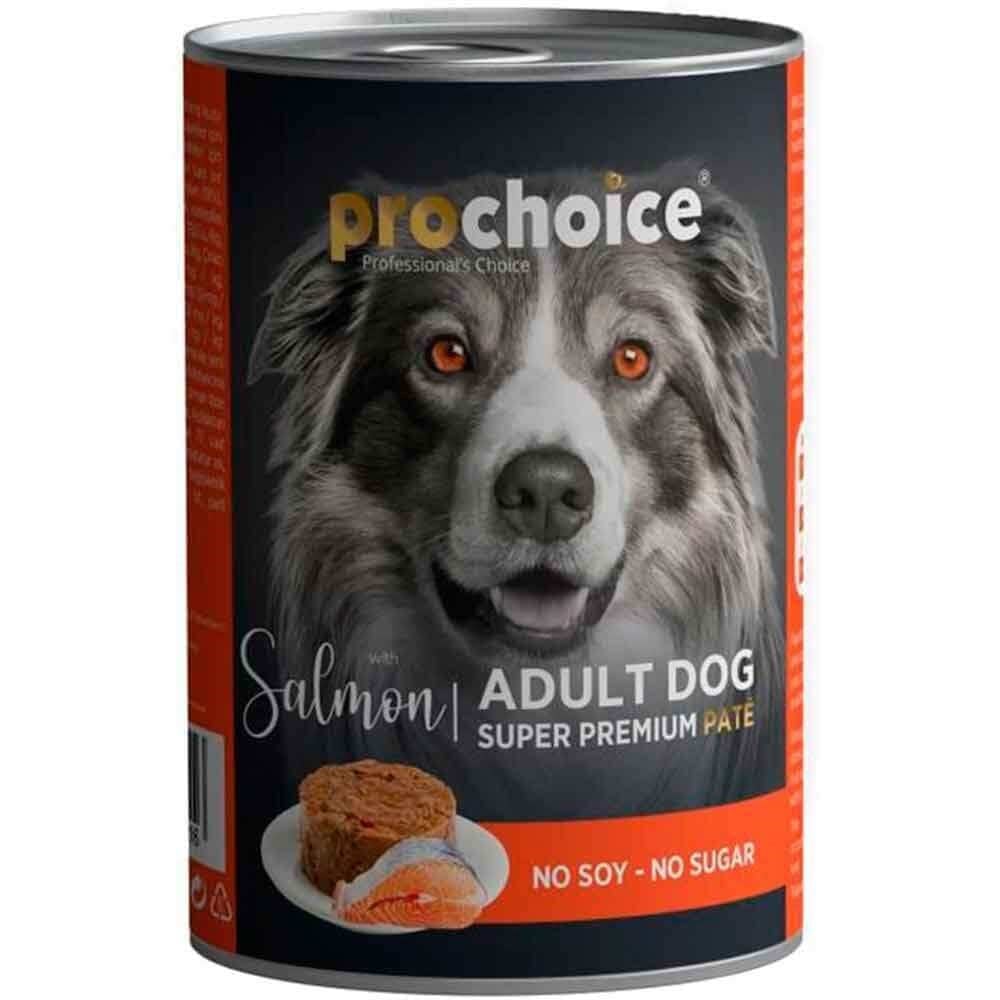 Pro Choice Somonlu Pate Köpek Konservesi 400 Gr 8681465603016 Pro Choice Yetişkin Köpek Konserveleri Amazon Pet Center