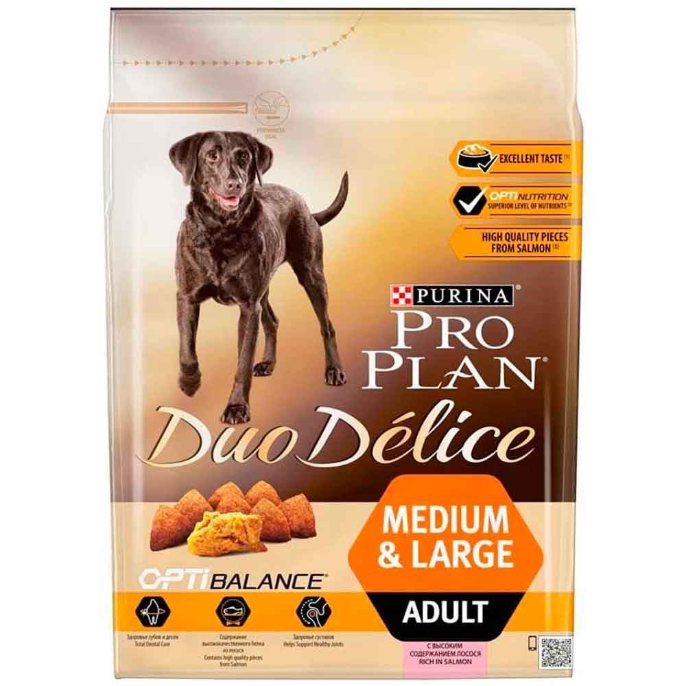 Proplan Duo Delice Somonlu Orta Büyük Irk Yetişkin Köpek Maması 10 Kg 7613037382204 Pro Plan Yetişkin Köpek Mamaları Amazon Pet Center