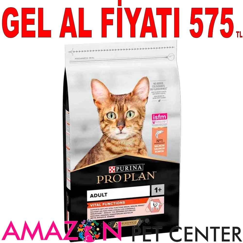 Proplan Somonlu Kedi Maması 1.5 Kg 18155006 Amazon Pet Center