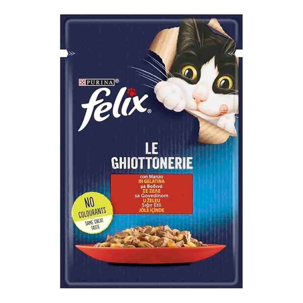 Purina Felix Sığır Etli Yaş Kedi Maması 85 Gr 7613287484406 Amazon Pet Center