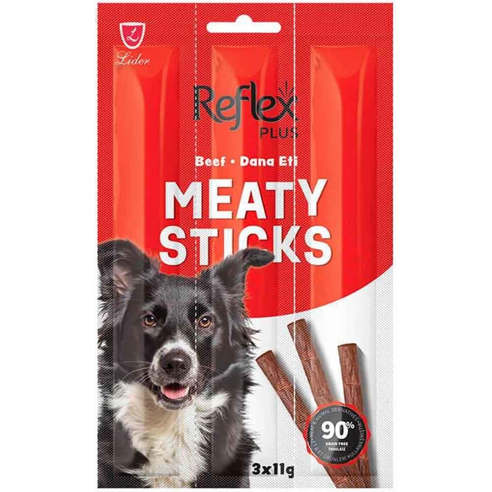 Reflex Biftekli Köpek Ödül Çubuğu 3x11 Gr 8698995033916 Amazon Pet Center