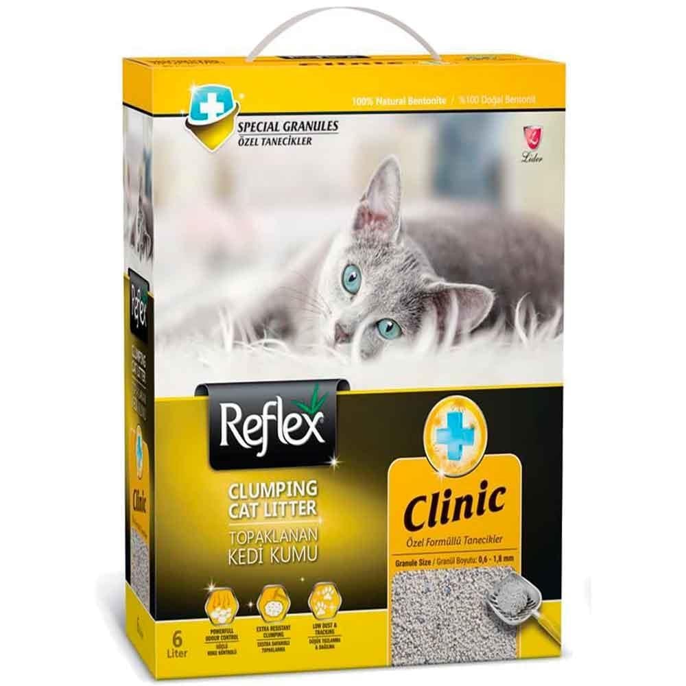 Reflex Klinik Topaklanan Kedi Kumu 6 Lt 8698995025188 Amazon Pet Center