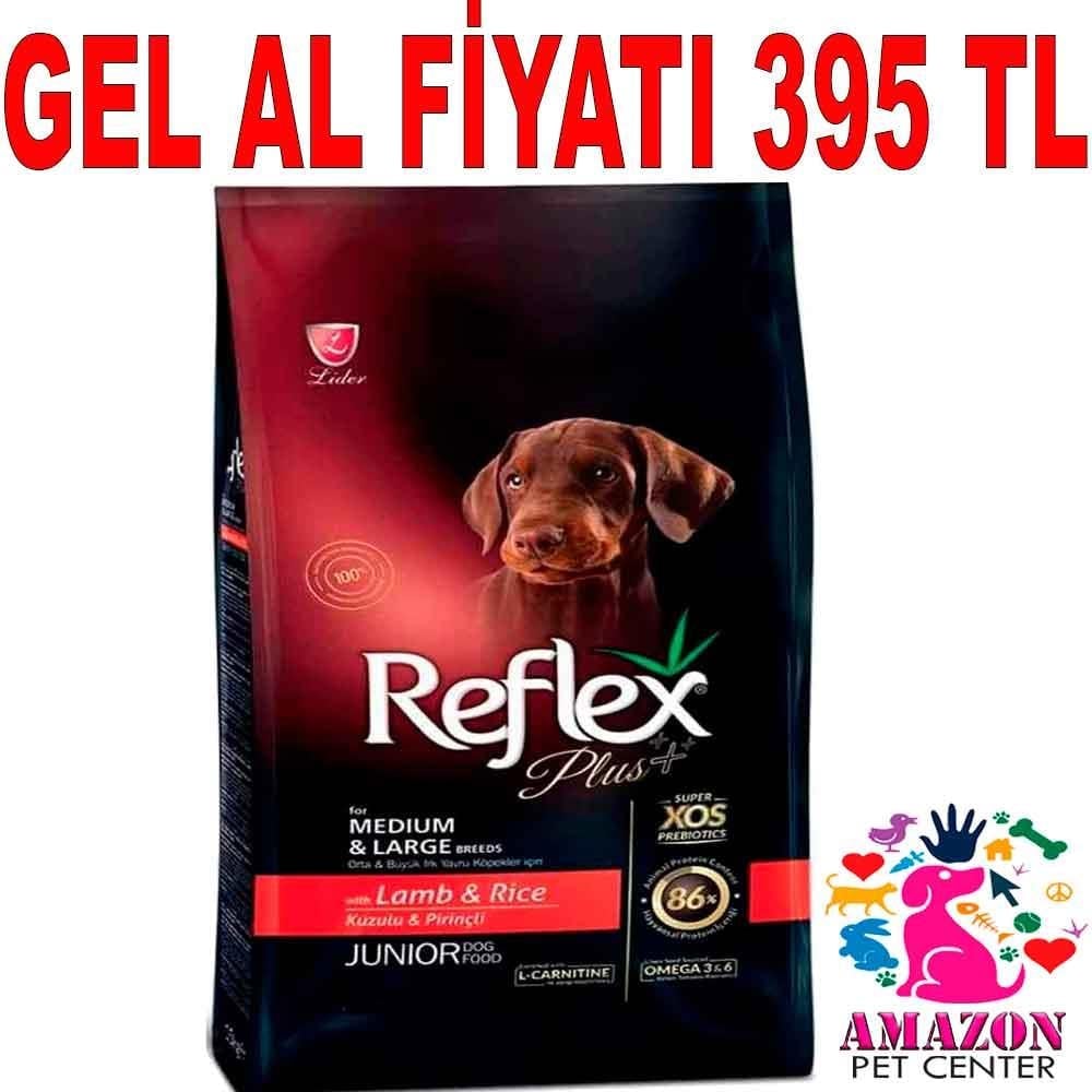 Reflex Plus Kuzulu Pirinçli Yavru Köpek Maması 3 Kg 19005003 Amazon Pet Center