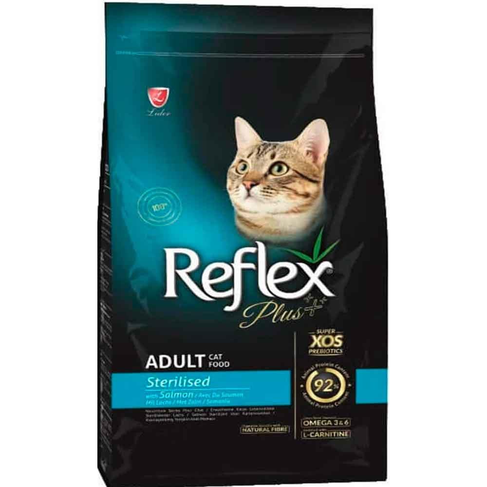 Reflex Plus Somonlu Kısırlaştırılmış Kedi Maması 8 kg 8698995029223 Amazon Pet Center
