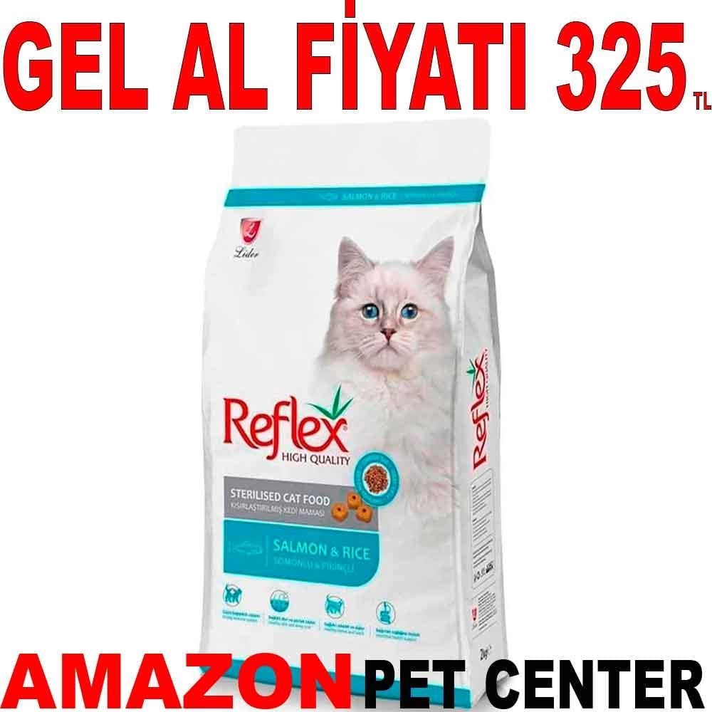 Reflex Somonlu Kısırlaştırılmış Kedi Maması 2 Kg 21631009 Amazon Pet Center