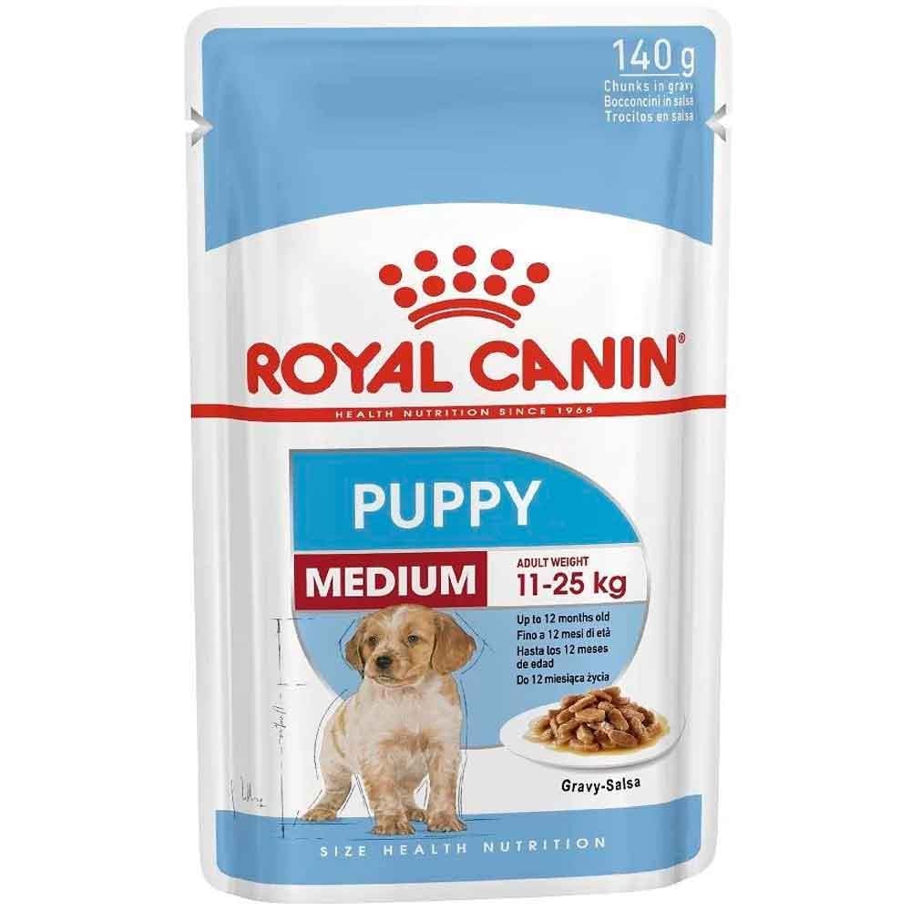 Royal Canin Medium Puppy Yavru Köpek Pouch Konserve 140 Gr 9003579008331 Amazon Pet Center