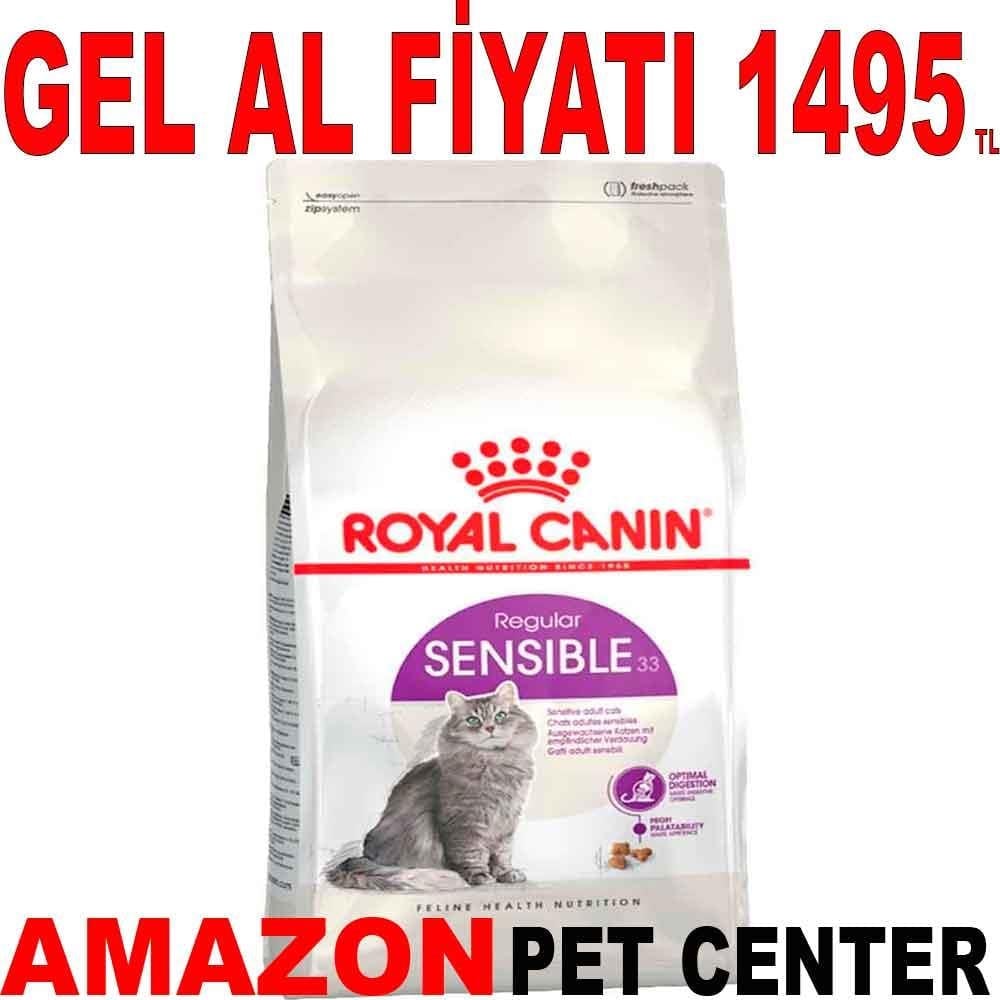 Royal Canin Sensible Kedi Maması 4 kg 18387001 Amazon Pet Center