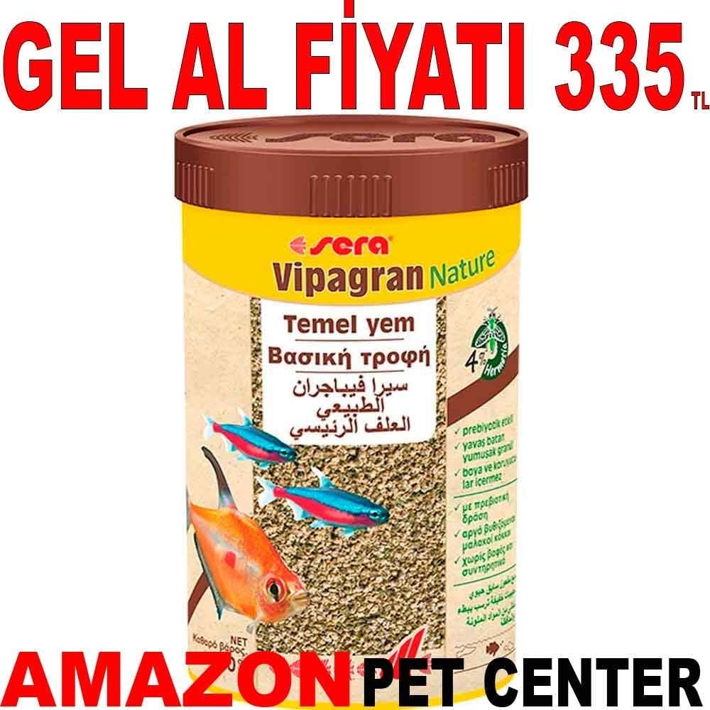 Sera Vipagran Nature 250 ML 22248008 Amazon Pet Center