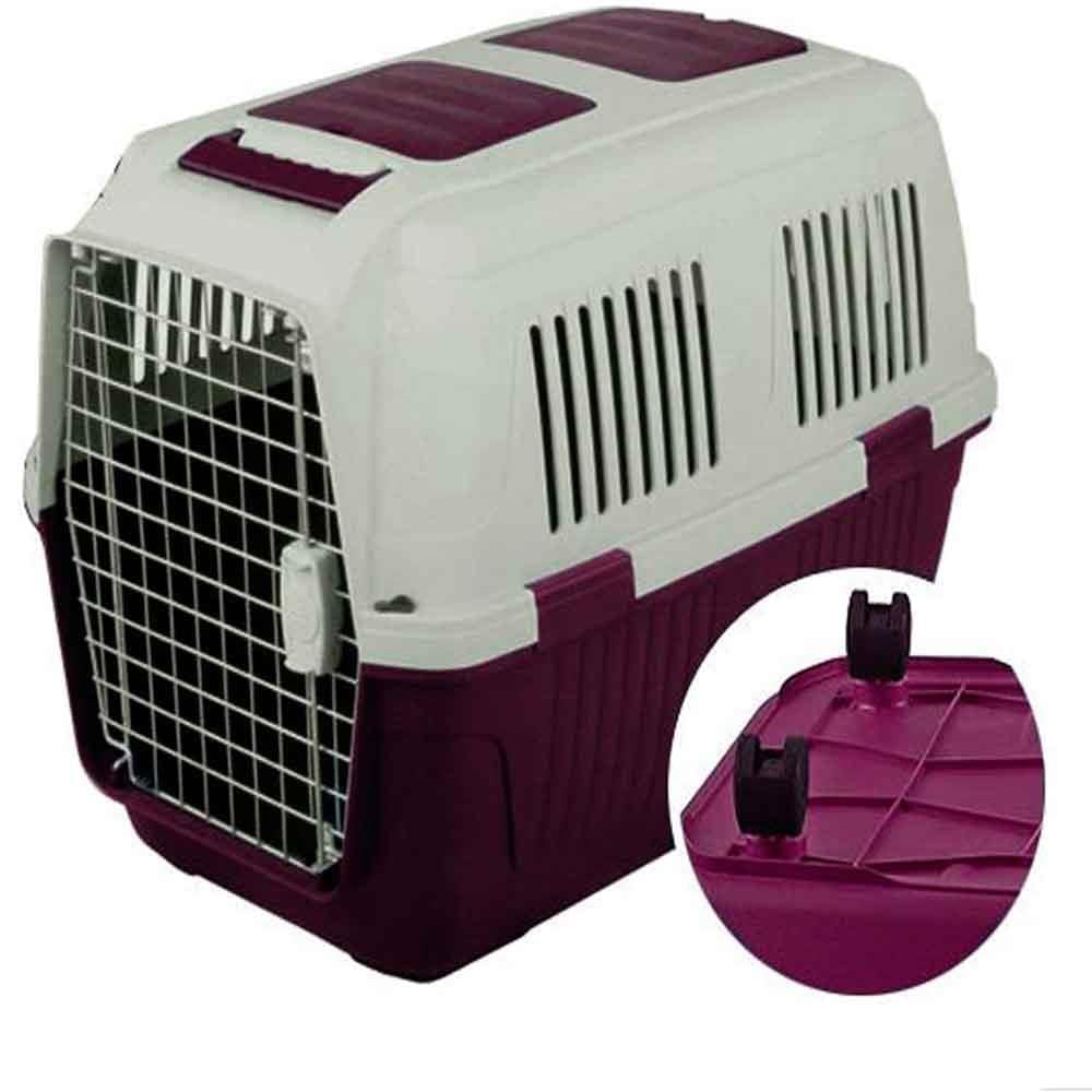 Strong Köpek Taşıma Tekerlekli 71x53x52 Bordo 1783000185340 Amazon Pet Center