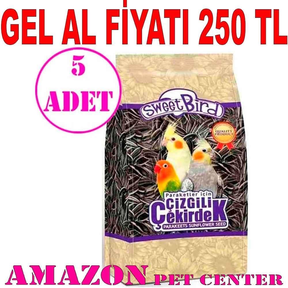 Sweet Bird Çizgili Paraket Çekirdeği 500 Gr 5 AD 19073002 Amazon Pet Center