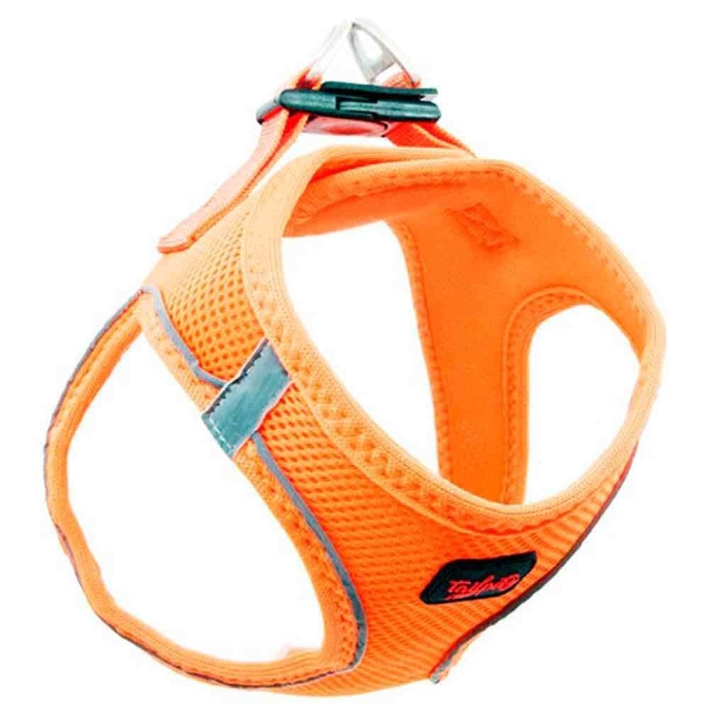 Tailpetz Air Mesh Köpek Göğüs Tasması Neon Turuncu XS 8698929749340 Tailpetz Köpek Göğüs Tasmaları Amazon Pet Center