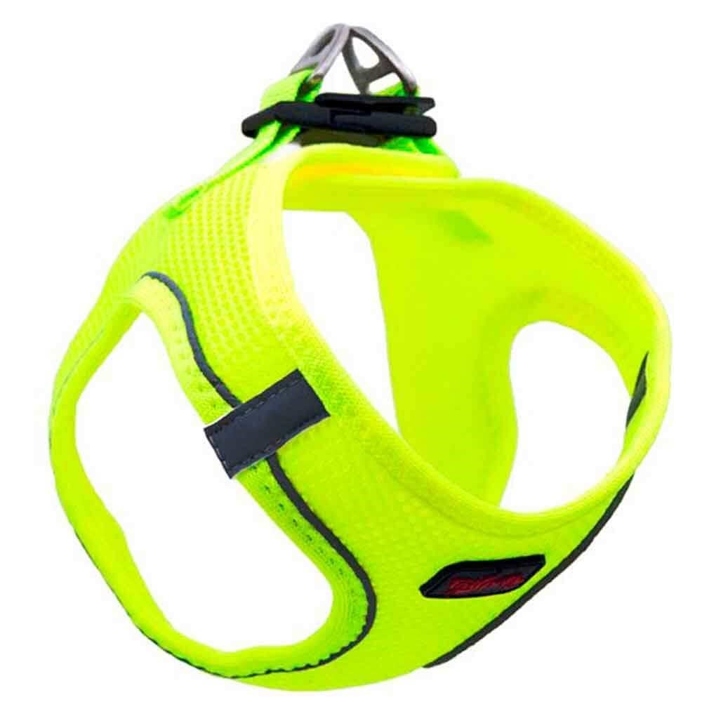 Tailpetz Air Mesh Köpek Göğüs Tasması Neon Yeşil 2XS 8698929745847 Tailpetz Köpek Göğüs Tasmaları Amazon Pet Center