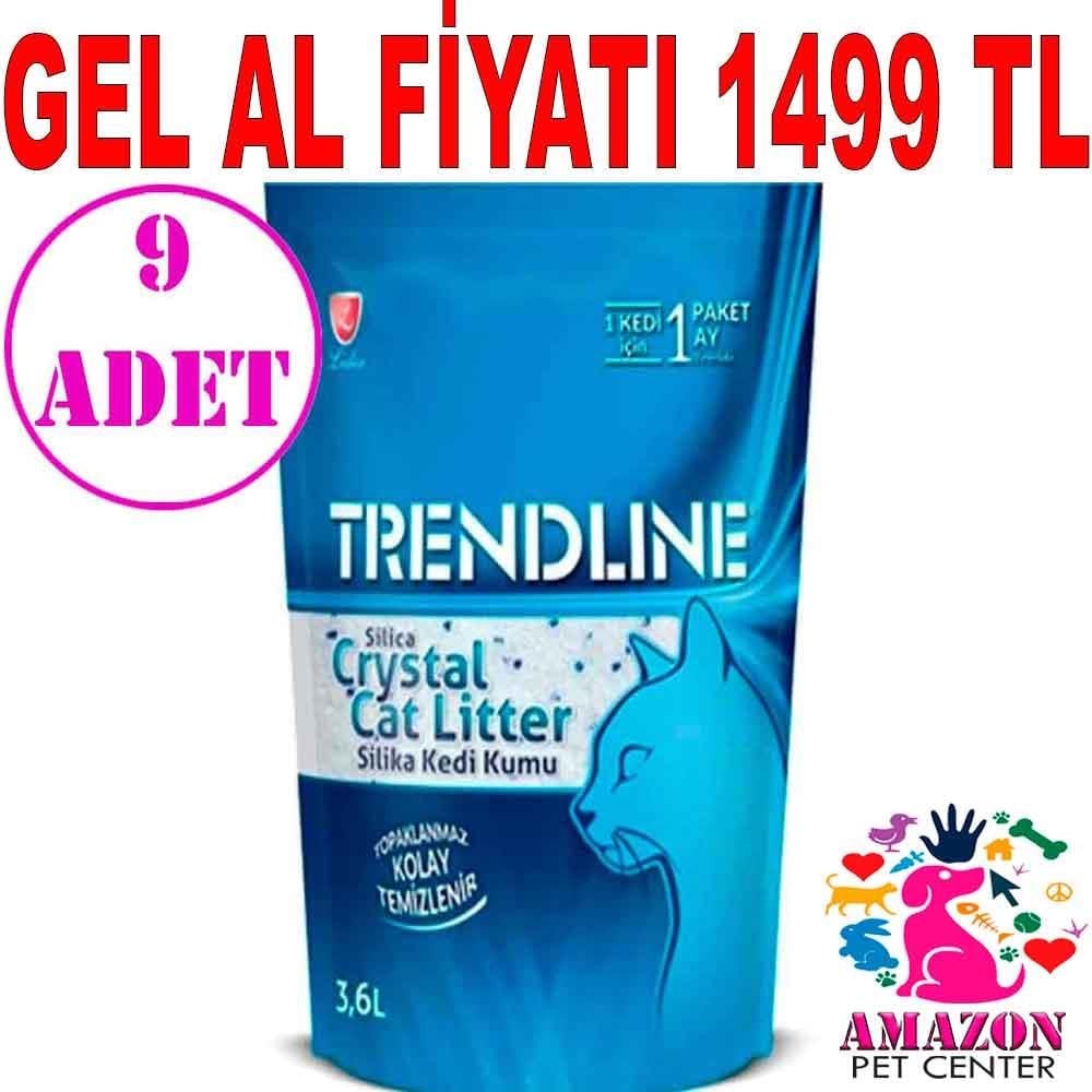 Trendline Kristal Kedi Kumu 3.6 Lt 9 AD 20898007 Amazon Pet Center