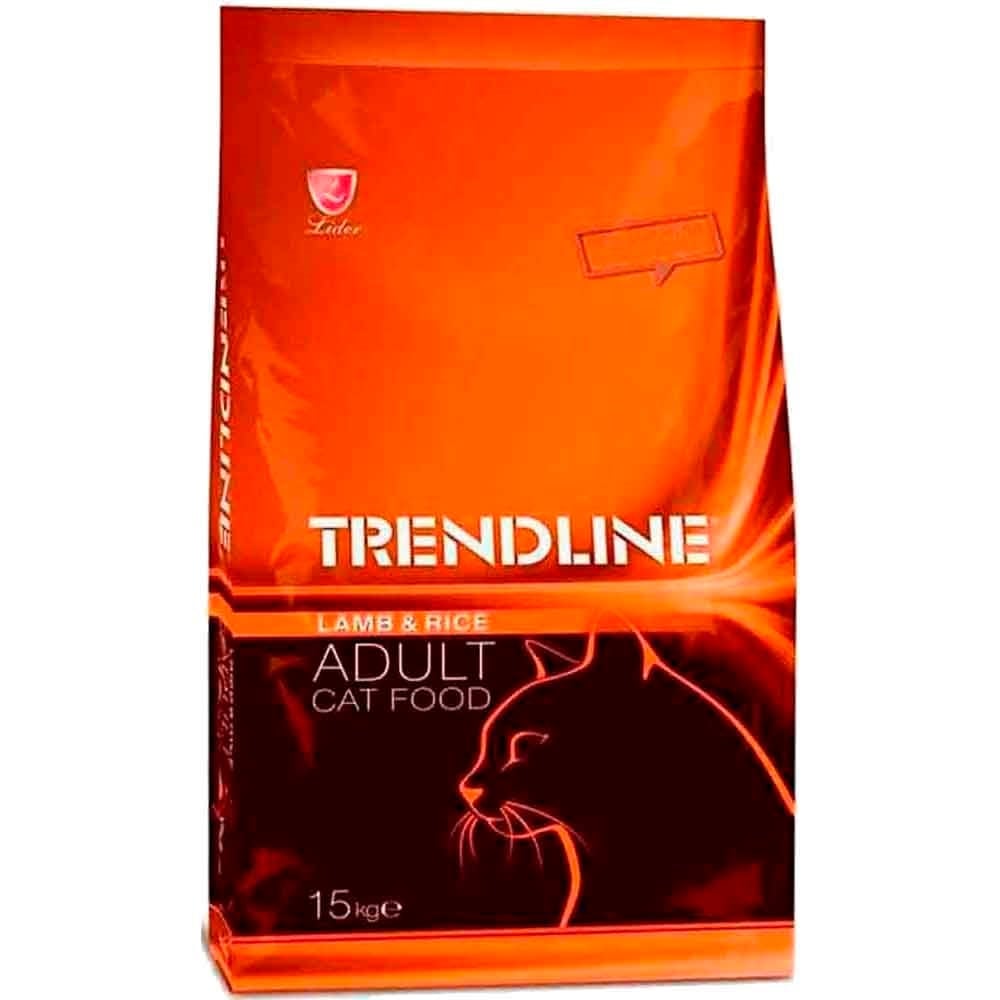 Trendline Kuzu Etli Kedi Maması 15 kg 8698995011624 Tredline Yetişkin Kedi Mamaları Amazon Pet Center