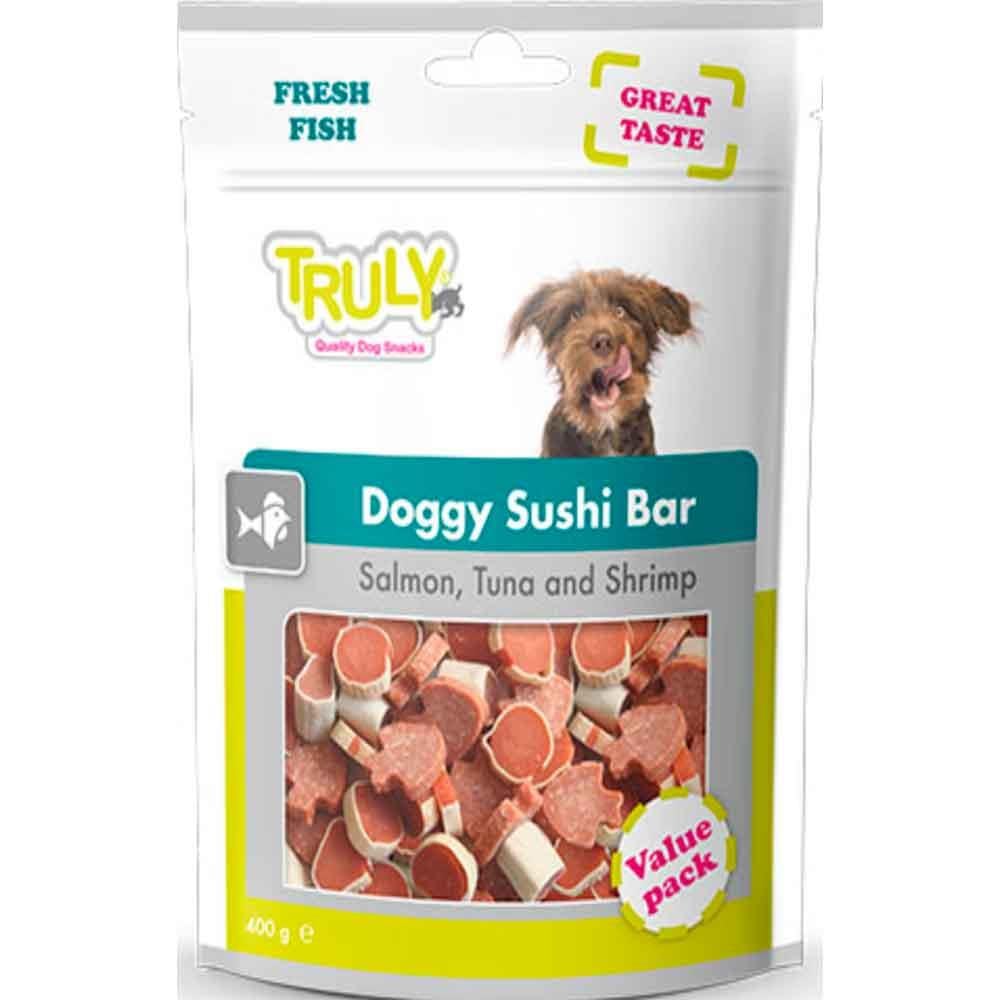 Truly Delight Somonlu Ton Balıklı ve Karidesli Sushi Köpek Ödül Maması 90 Gr 8718692582019 Amazon Pet Center