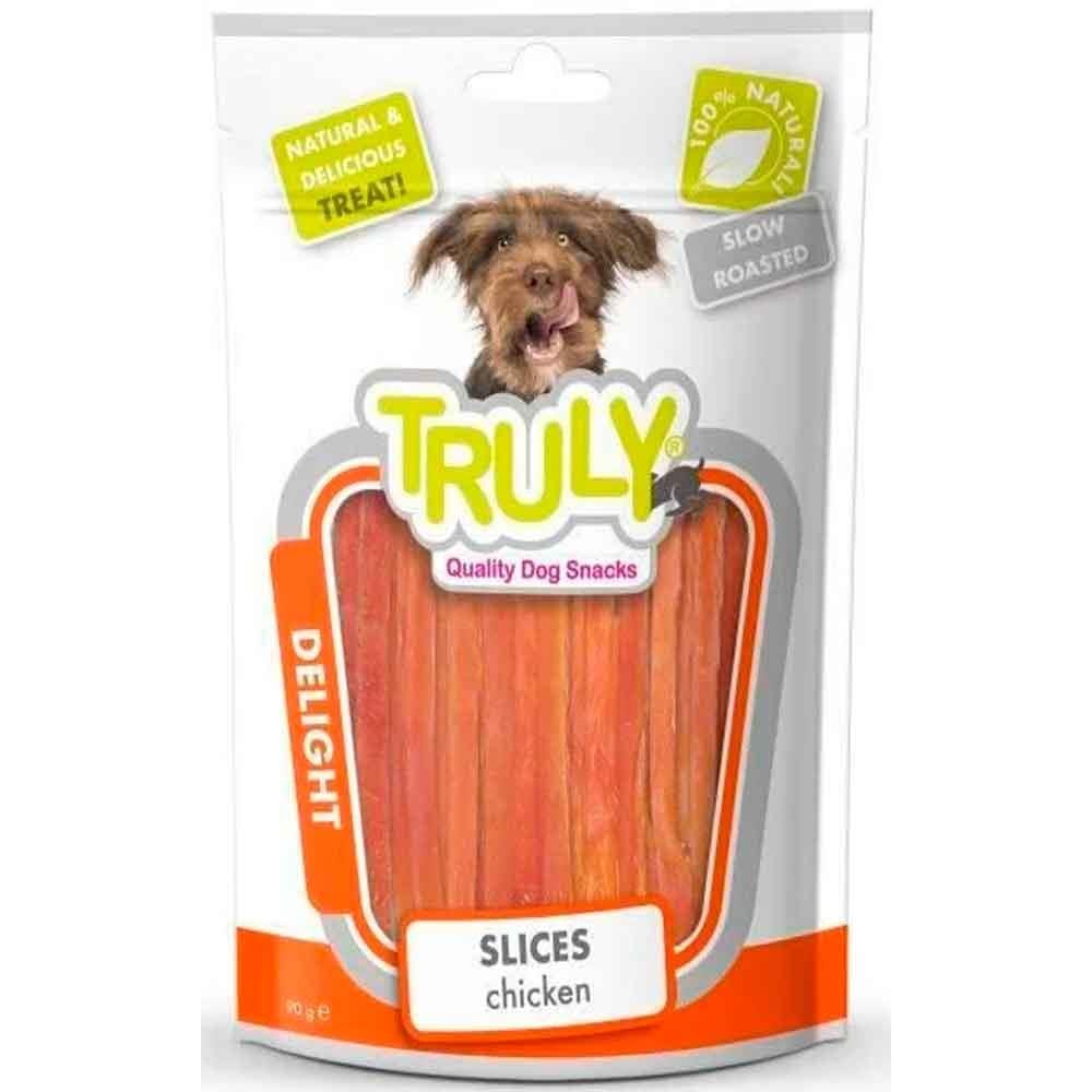 TRULY Köpek Ödül Tavuk Dilim 90 gr 8718692582033 Amazon Pet Center