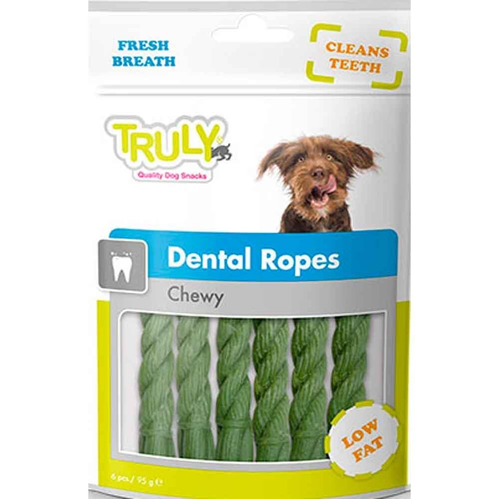 Truly Yumuşak Köpek Ödülü Dental Ropes 95 Gr 8718692582071 Amazon Pet Center