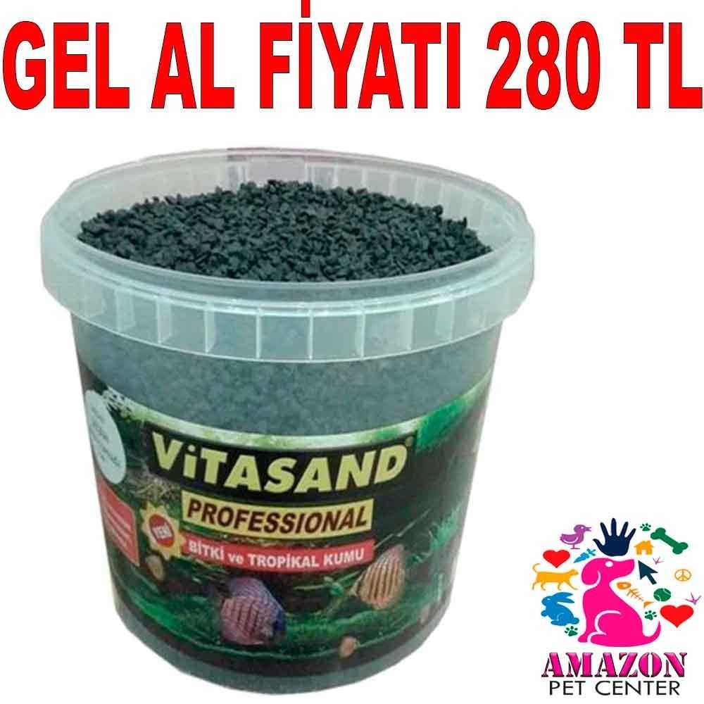 Vitasand Akvaryum Bitki Kumu Siyah Pro-89 8,5 Kg Kova 20437008 Amazon Pet Center