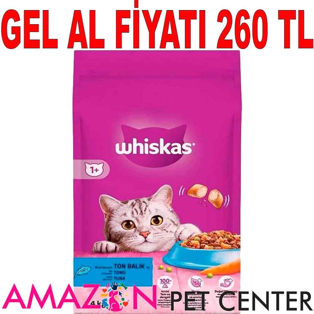 Whiskas Kuru Kedi Maması Ton Balıklı Ve Sebzeli 1,4 kg 20253004 Amazon Pet Center