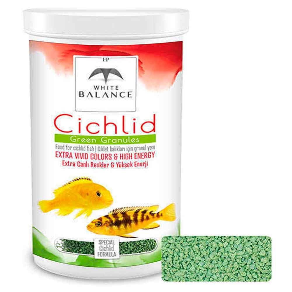 White Balance Cichlid Green Granules 1000 ml 8690989902093 Amazon Pet Center