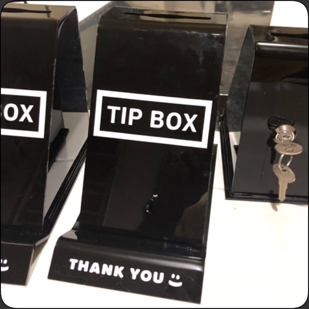 TipboxKilitli Tip Box, Bahşiş Kutusu