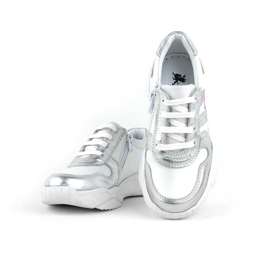 Deri Kız Çocuk Sneaker