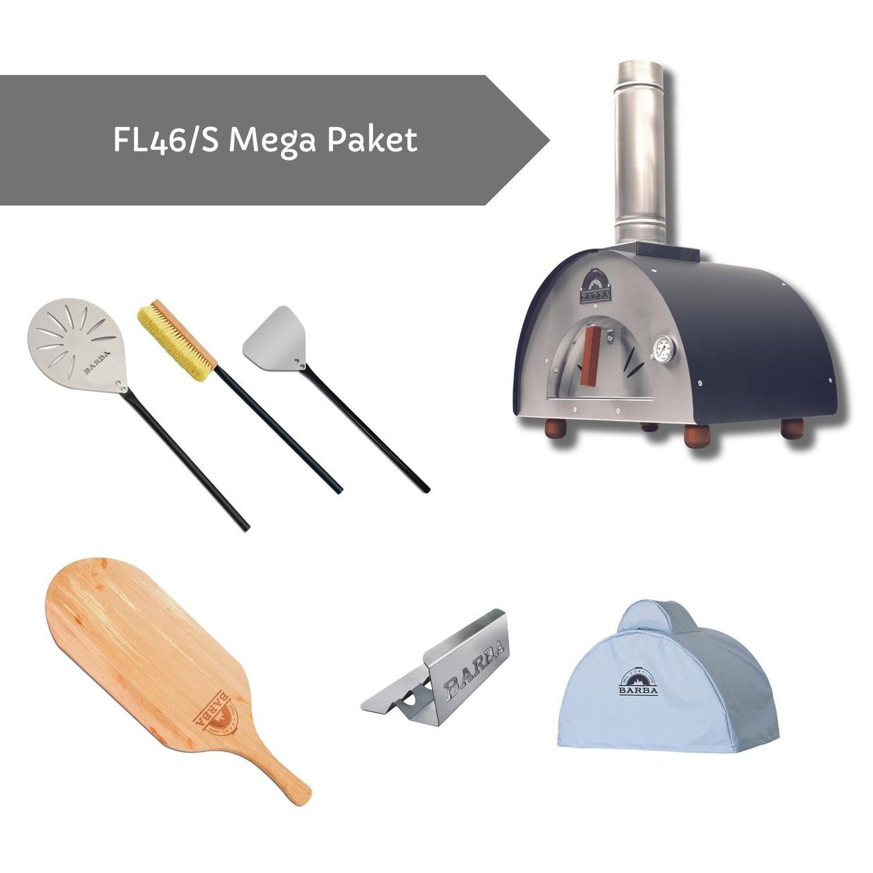 Barba FL46 Mega Bahçe Fırınları