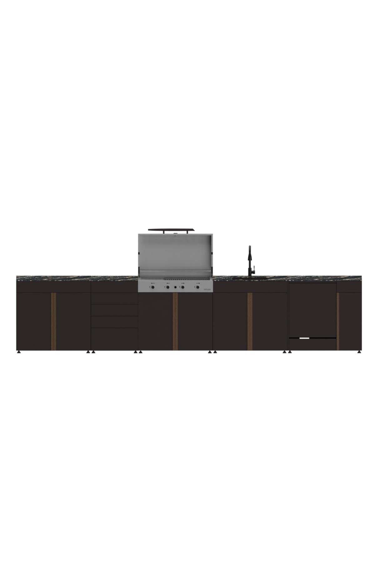Pure 440 Cm Bahçe Mutfağı - 5006 - 5 Modül