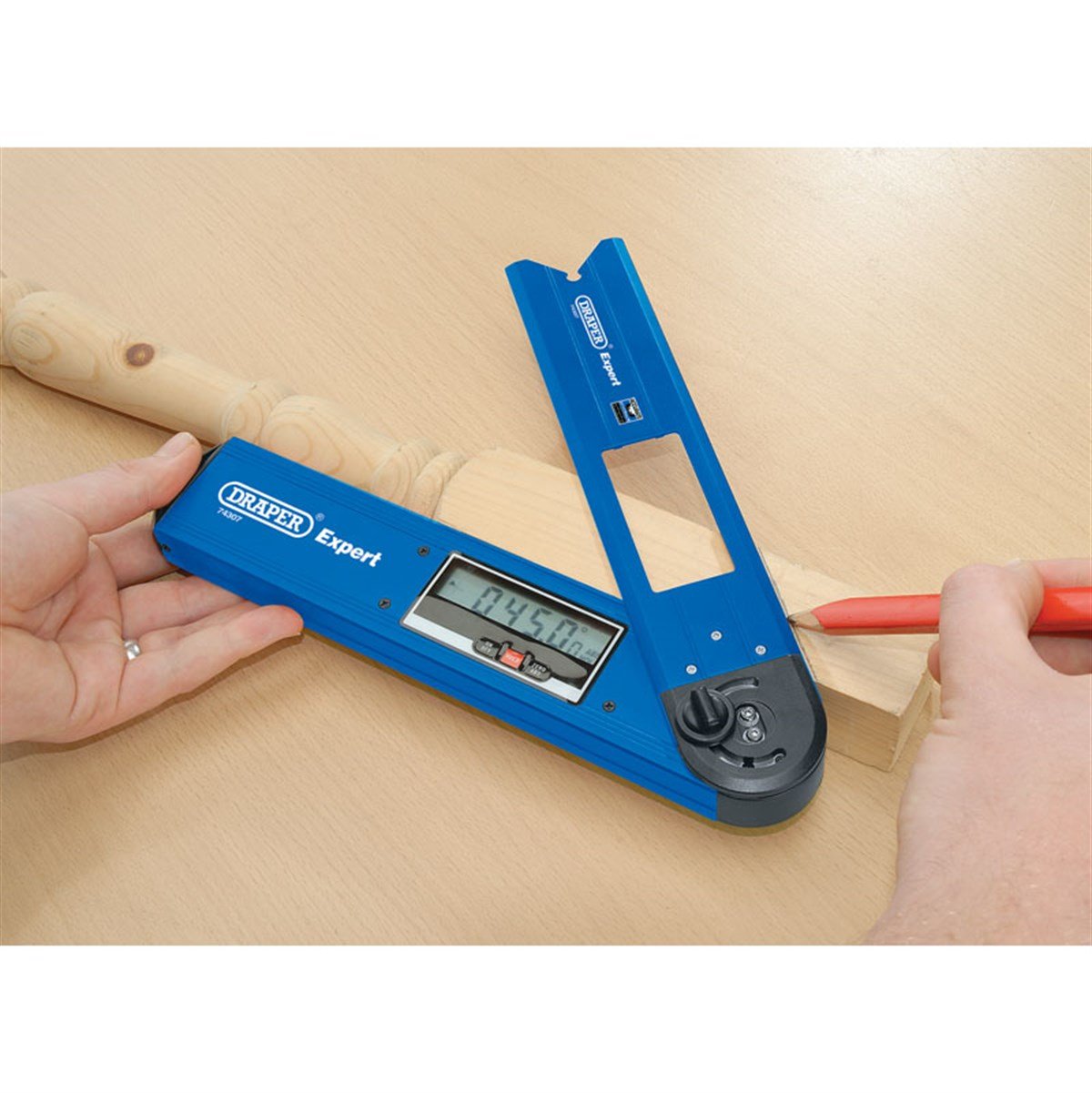 Açı ÖlçerDraper Dijital Açı Bulucu 250MM