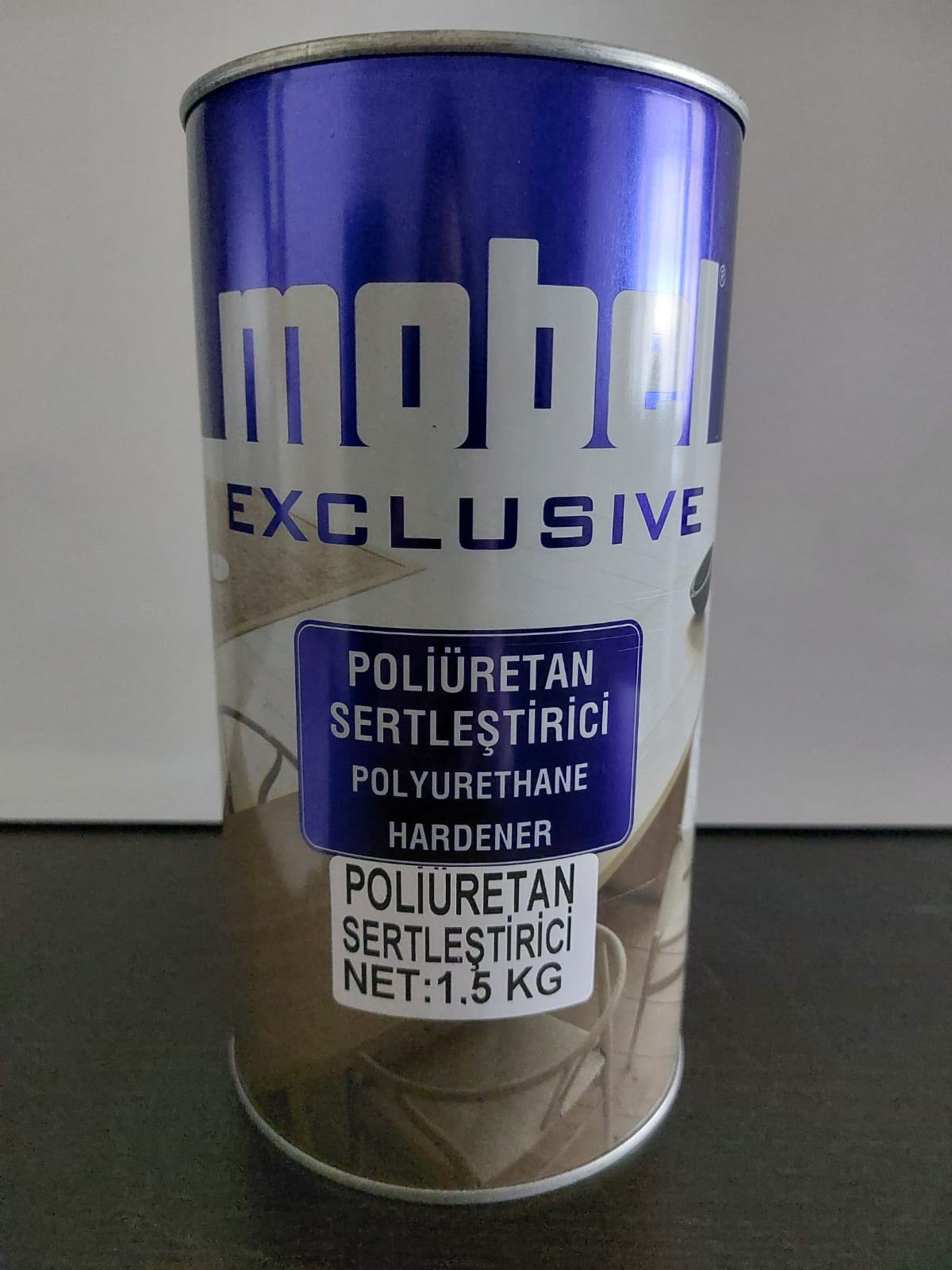 Ahşap BoyalarıMobel Poliüretan İpek Mat Vernik Sertleştiricisi