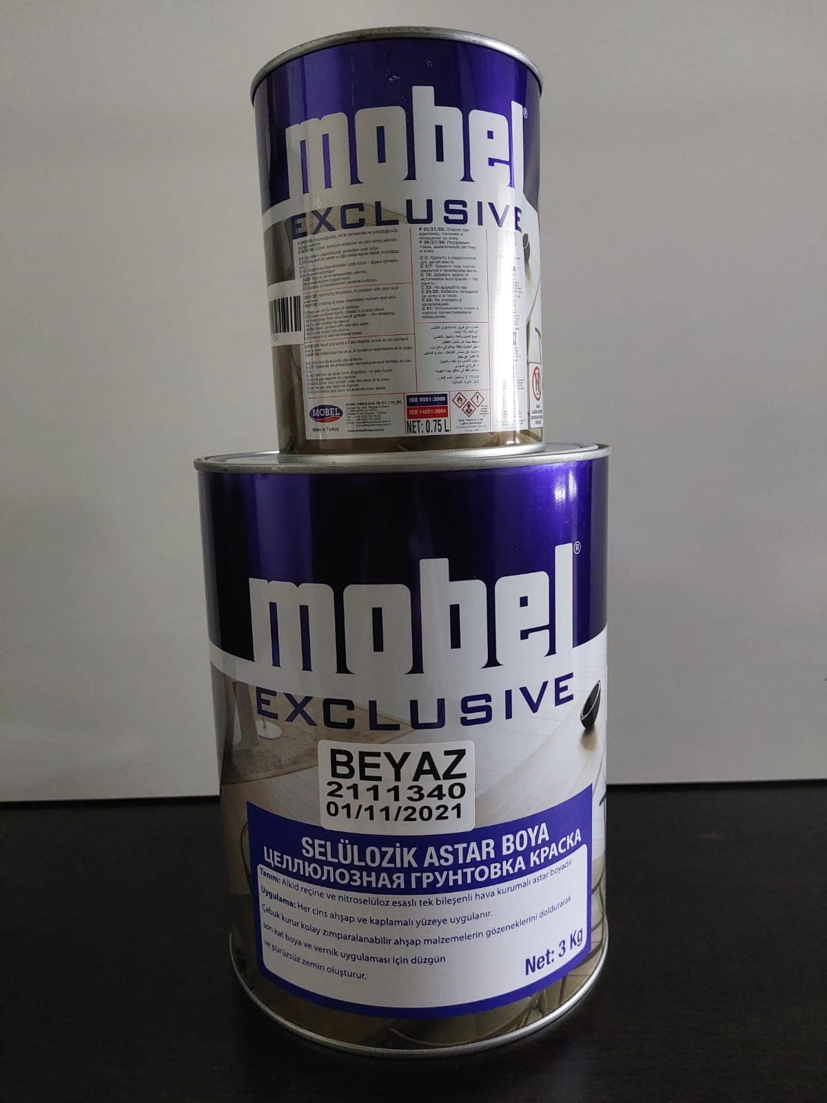 Ahşap BoyalarıMobel Selülozik Astar 1KG