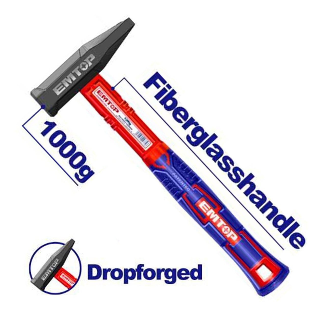 ÇekiçlerEmtop Çekiç Fiberglass Saplı