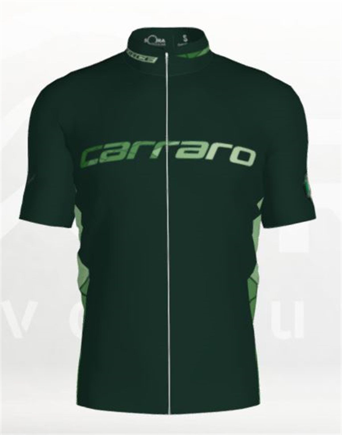 FormaCarraro Forma Kısa Kol Carraro Siyah/Yesil