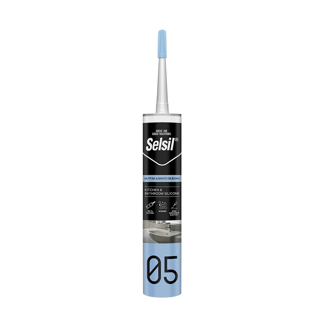 Sıvı YapıştırıcılarSel-Sil Silikon Mutfak & Banyo 290 ML