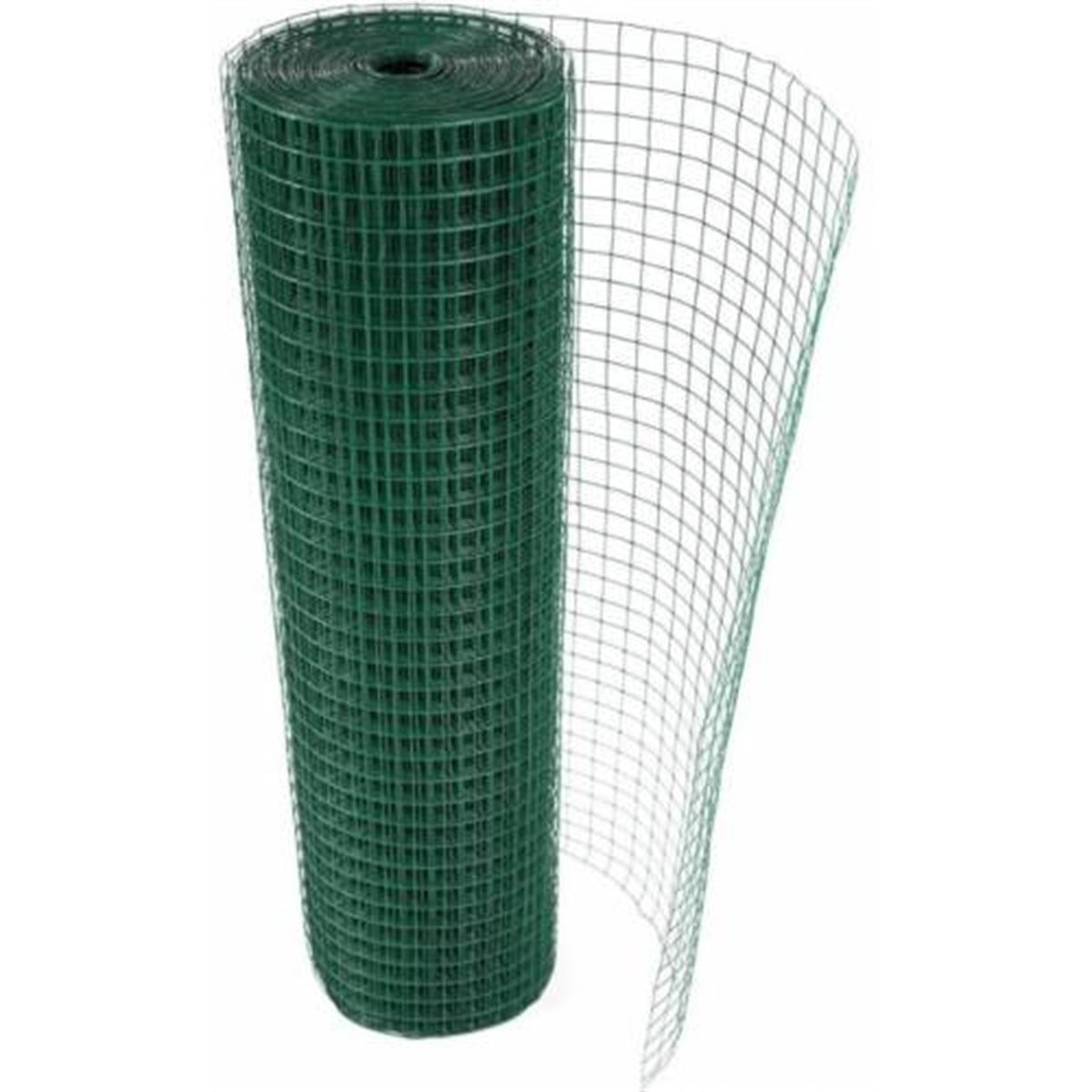 Tel ve FilelerGalvanize Kareli Tel Yeşil Plastik Kaplı 1''X2'' (1 Metre Fiyatı)