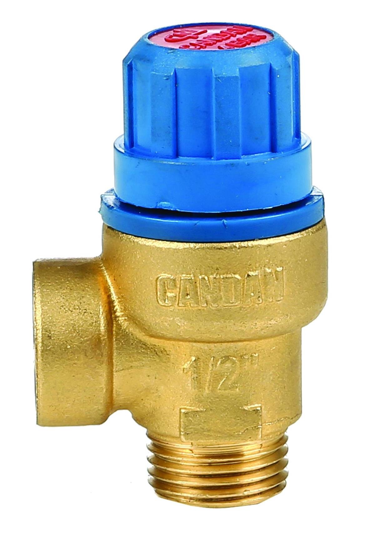 Tesisat MalzemeleriCandan Membranlı Emniyet Ventili 1/2'' D.D 8 Bar