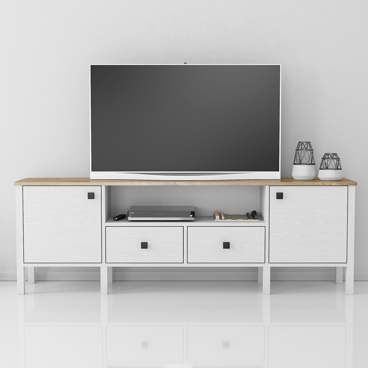 TV ÜnitesiHelen Tv Ünitesi Siyah 180CMx60CMx35CM
